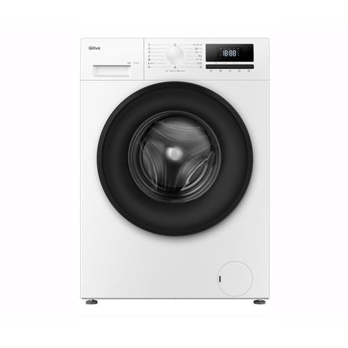 Lavadora QILIVE Q.6567 6KG, Clasificación energética: A, 1200RPM, H: 84,5cm, A: 59,5cm, F: 45,5cm.
