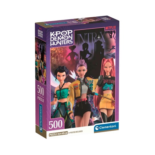 Puzzle 500 piezas, K-Pop Demon Hunters 2.