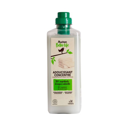 Suavizante ecológico AUCHAN 30 ds.750 ml.