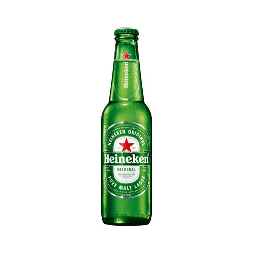 HEINEKEN Cerveza botella de 33 cl.