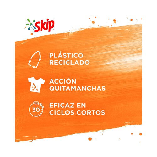 SKIP Detergente líquido con poder KH-7 SKIP ULTIMATE 65 lav