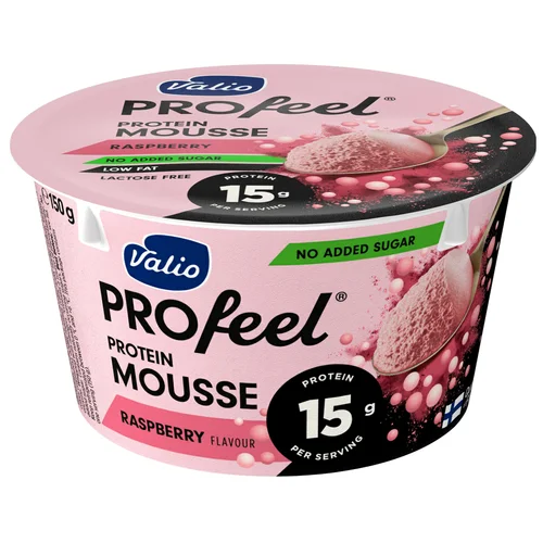 Mousse proteica de mango y fruta de la pasión 150 g.