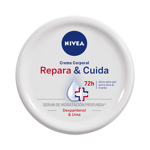 NIVEA Crema corporal con sérum de hidratación profunda NIVEA Repara & cuida 300 ml.