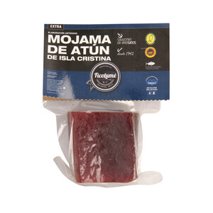 Imagen de FICOLUMÉ Mojama extra de atún de Isla cristina en trozos FICOLUME 300 g.