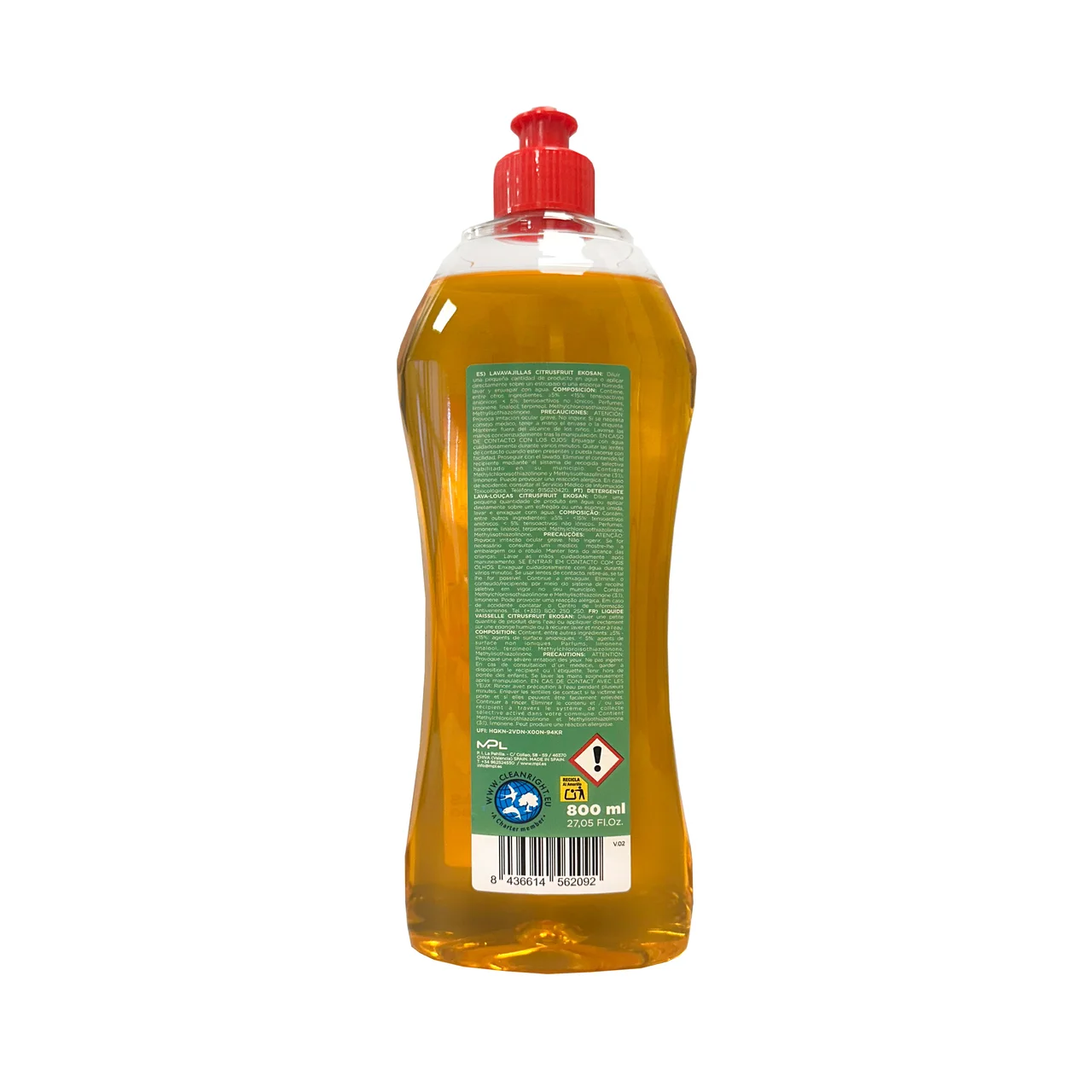 Lavavajillas citrus fruit 800ml