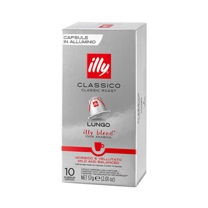 ILLY Café Clássico Lungo ILLY 10 uds. 57 g.