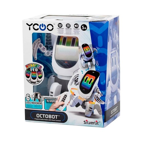 Octobot, Robot programable con control directo YCOO +5 Años, BIZAK