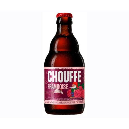 CHOUFFE Cerveza de frambuesa 33 cl.