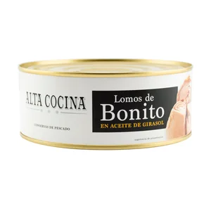 ALTA COCINA Lomos de bonito en aceite lata de 650 g.