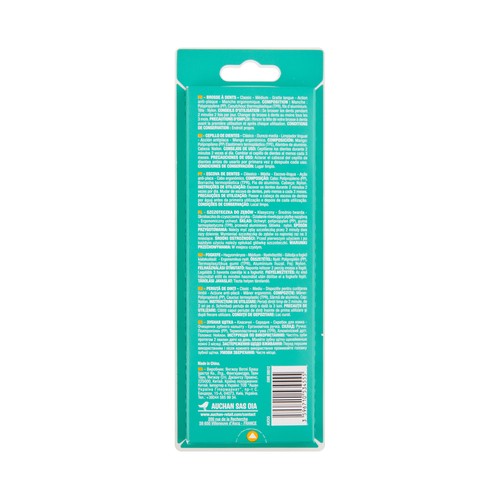 PRODUCTO ALCAMPO Classic Cepillos de dientes con filamentos dureza media 4 uds.