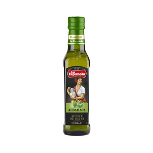 Imagen de LA ESPAÑOLA Aceite de oliva virgen extra a la albahaca LA ESPAÑOLA botella de 250 ml.