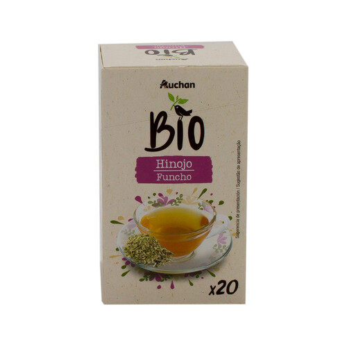 ALCAMPO ECOLÓGICO Infusión hinojo Bio 20 uds. 28 g