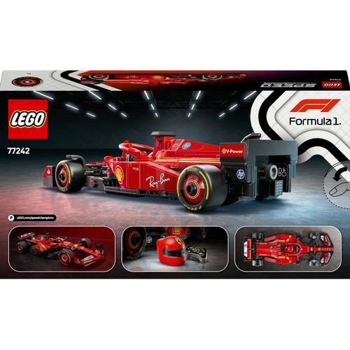 LEGO Speed Champions coche de carreras Ferrari SF-24 F1.