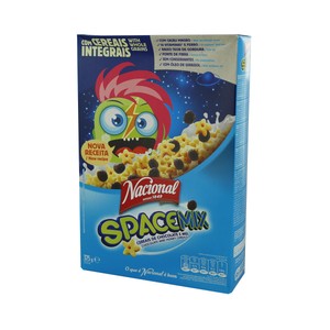 Cereales de chocolate y miel Spacemix 375 g.