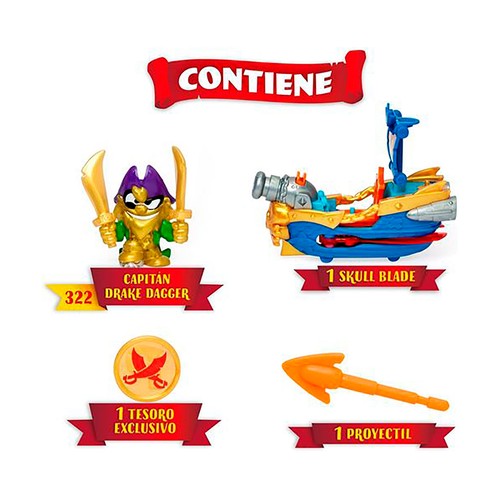 PIRATIX - PIRATE SHIP - SKULL BLADE.MAGICBOX