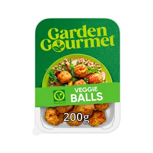 GARDEN GOURMET Bolitas vegetales a base de zanahoria, guisante y maiz 200 g.
