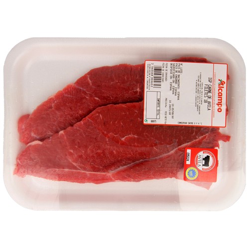 Filetes de ternera IGP Carne de Ávila, especial plancha o freir