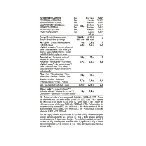 WHY FOODS Cereales granola chocolate 0 % azúcar 300 g.