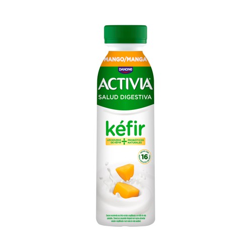 ACTIVIA de Danone Kéfir líquido con mango 272 ml.
