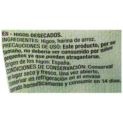 PRODUCTO ALCAMPO Higos secos de origen español 1 kg.