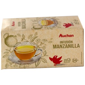 Imagen de PRODUCTO ALCAMPO Infusión de manzanilla 20 bolsitas.
