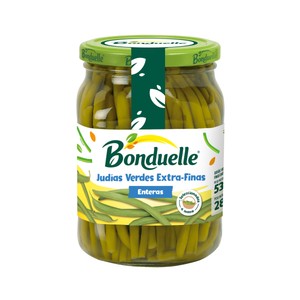 BONDUELLE Judías verdes finas frasco de 280 g