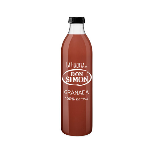 Zumo refrigerado de granada 100 % natural DON SIMÓN LA HUERTA 750 ml.
