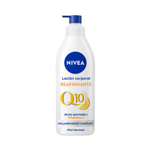Imagen de NIVEA Q10 Loción corporal (body milk) reafirmante, para pieles normales 625 ml.