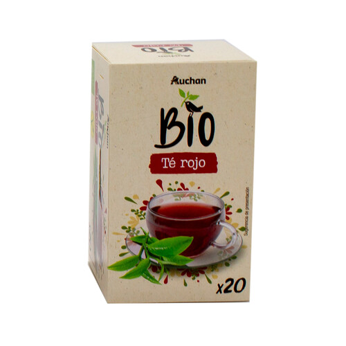 Té rojo Bio ALCAMPO ECOLÓGICO 20 uds. 28 gr.