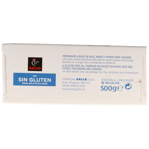 GALLO Harina sin gluten 500 g.