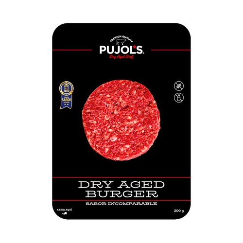 PUJOL´S Burger meat de vaca gallega madurada (+ 30 días) 200 g.