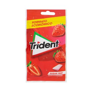 Imagen de TRIDENT Chicles fresa grageas 43,5 g.