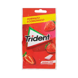TRIDENT Chicles fresa grageas 43,5 g.