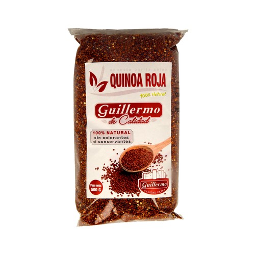 LEGUMBRES GUILLERMO Quinoa roja (semillas) 500 g.