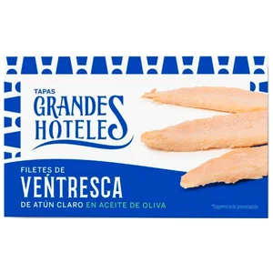 GRANDES HOTELES Ventresca de atún claro en aceite de oliva 78g