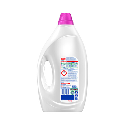 DIXAN Detergente en gel para lavadora Adiós al separar DIXAN 37 ds. 1,85 l.