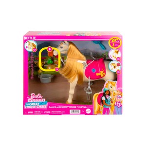 Imagen de Barbie Mysteries The Great Horse Chase Dance and Show, caballo con sonidos. BARBIE MYSTERIES.