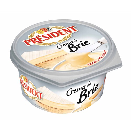 PRÉSIDENT Crema de queso para untar brie PRÉSIDENT 125 g.