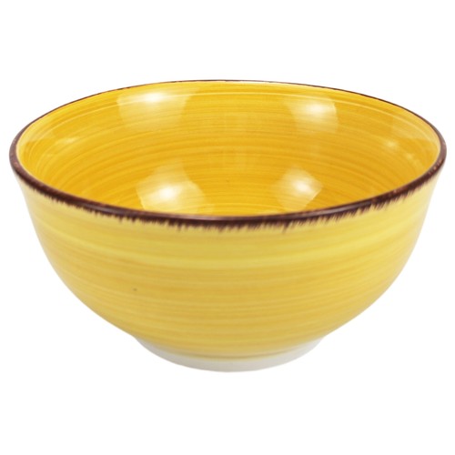 Bol 12cm porcelana color amarillo. ACTUEL