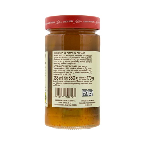 ANTONIO Berenjena de almagro 170g