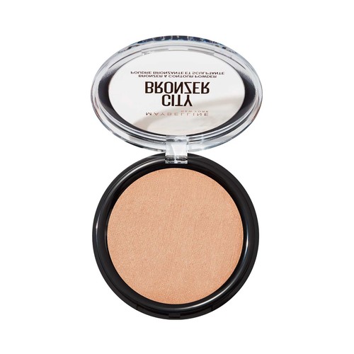 MAYBELLINE City bronzer  tono 250 Medium warm Maquillaje en polvo ,con acción bronceadora y acabado mate.