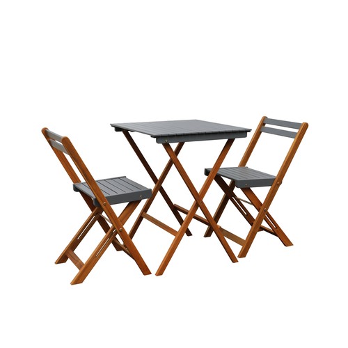 Set 3 piezas madera de acacia, GARDENSTAR.