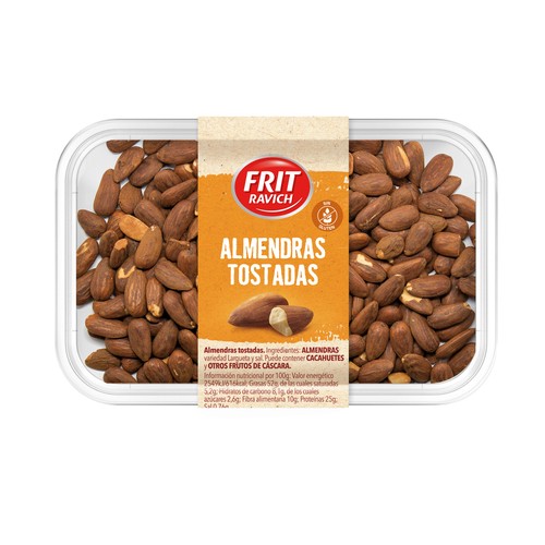 Almendras tostadas FRIT RAVICH 125 g.