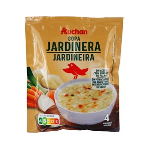 Imagen de PRODUCTO ALCAMPO Sopa jardinera con conchitas 80 g.