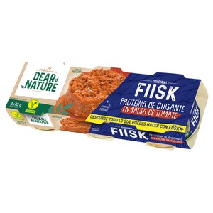 Proteína de guisante en salsa de tomate, 3 uds, 70 g.