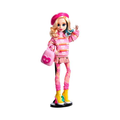 Monster High Muñeca Coleccionable Enid Sinclair de Monster High x Miércoles +6 Años MATTEL