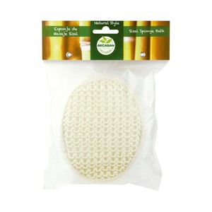 BECASAN Esponja de sisal y algodón con acción exfoliante BECASAN Nature.