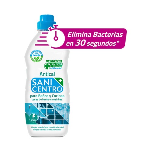 Desinfectante antical para baños y cocinas SANICENTRO 1 L