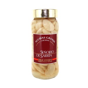 SEÑORÍO DE SARRIÁ Alubia cocida granja SEÑORÍO DE SARRIÁ 560 g.