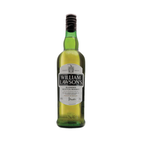 WILLIAM LAWSON'S Whisky blended escocés botella 70 cl.